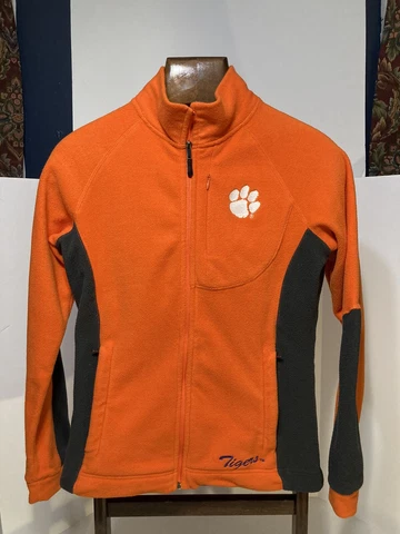 Women’s Clemson tigers Full Zip Fleece With Pockets Cover