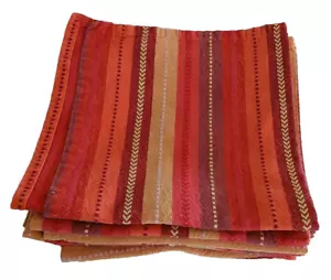 9 tovaglioli in tessuto bohémien 100% cotone 18,3"x17,5" - Foto 1 di 24