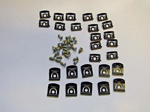 Fits 69 70 B-Body Charger Coronet Satellite Windshield Molding Trim Clips NEW - Picture 1 of 1