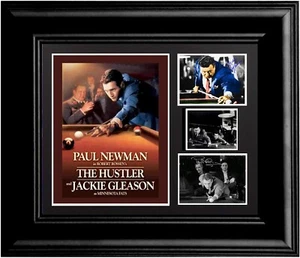 The Hustler Paul Newman Jackie Gleason 16 x 20 Framed Collage Art Old Movie - Picture 1 of 1