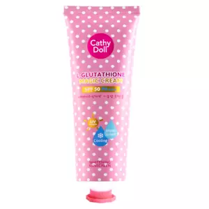 Cathy Doll Whitening Sunscreen L-glutathione Magic Cream SPF50 PA+++ 138 Ml. - Picture 1 of 4