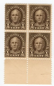 Scott #551 Nathan Hale Block of 4 Stamps - MNH #5 - Picture 1 of 2