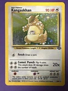 KANGASKHAN 5/64 Holo Rare Unlimited Jungle Set Pokemon Card - Picture 1 of 3