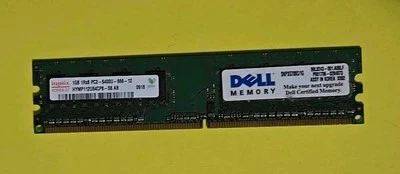 HYNIX 1GB 1Rx8 PC2-6400U-666-12 ~ HYMP112U64CP8 - S6 AB DDR2 DESKTOP RAM MEMORY - Image 1 of 4