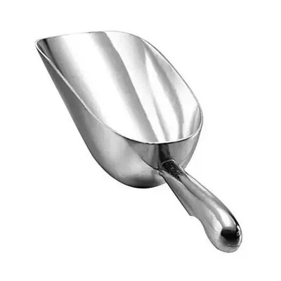 Cubo de hielo cuchara aluminio fundido pala cucharas cocina utilitario cucharas juego 12 OZ Foto 1 de 4