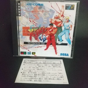 Mega CD Final Fight Japan, Mega Drive game, no scratches, includes manual Japan - Picture 1 of 5
