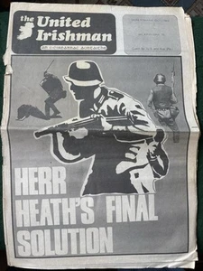1973 Irish Republican Newspaper ’ The United Irishman ‘. - Picture 1 of 7