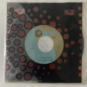 DONNY & MARIE OSMOND - PURPURA ENCENDIDO - 1976 MEXICAN 7" SINGLE CS, POP - Picture 1 of 4