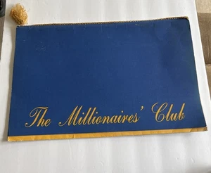 Menù Vintage The Millionaires Club - Foto 1 di 6