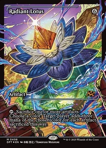MTG Radiant Lotus FOIL ShowCase English NM Card - Picture 1 of 1