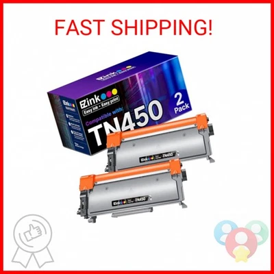 Cartucho de toner compatível com tinta E-Z substituição para Brother TN450 TN420 TN-450 TN - Imagem 1 de 2