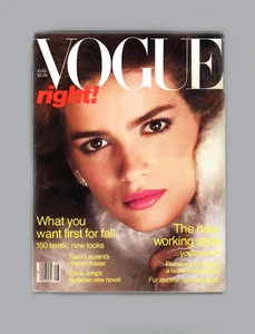 VOGUE-AUGUST 1980-GIA CARANGI ONLY AMER VOG COV-LAUREN HUTTON-OLIVIA NEWTON JOHN - Picture 1 of 13