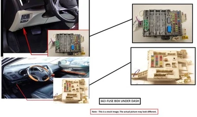 CABIN FUSE BOX 2016 CADILLAC CTS - Image 1 of 4
