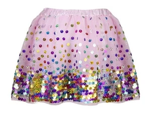 Great Pretenders Party Fun Sequin Skirt #:44205 US Size 4-6 Pink (New With Tags) - Picture 1 of 5