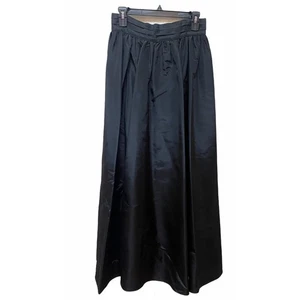 Vintage Jessica's GUNNIES San Francisco Long Black Maxi Full Skirt 30" Waist - Picture 1 of 5