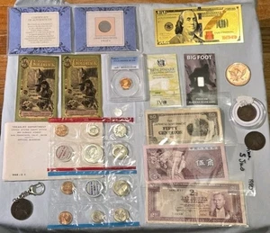 Big Lot Of Coins - Slabs - Gold - Silver - Copper - Picture 1 of 14