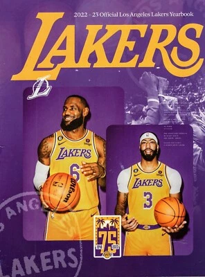 2022-23 Los Angeles Lakers Yearbook - Image 1 of 2