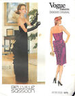 Vogue 1275 pattern Bellville Sassoon size 10 80s evening cocktail gown big bow 