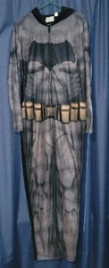 Halloween Batman Union Adult Zipper Suit Size M w/ Hoodie & Ears Brand New - Picture 1 of 4