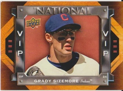Grady Sizemore 2009 Upper Deck National Sports Convention VIP Promo #2 — 第 1/1 张图片