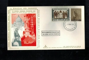 FDC-1807***VATICANO 1970**GIORNATA MONDIALE PER LA PACE FDC**NON INDIRIZZATO - Foto 1 di 2