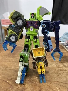 Transformers Superlink Buildron set complete Takara Energon EX-01 Constructicon - Picture 1 of 20
