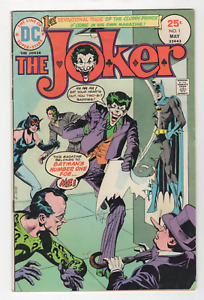 The Joker #1 DC Comics 1975 Key Issue 1st Solo Giordano art G/GV Minor Stains