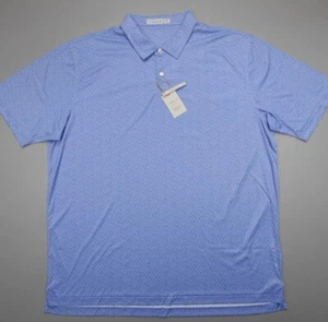Peter Millar Crown Sport Tintenfisch Pro Quo XL federgewichtiges Polo Iris Mond $ 115 - Bild 1 von 5