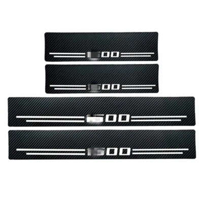 Protector de peldaños cubierta umbral puerta cabina camión accesorios GMC Sierra 1500 4 piezas Foto 1 de 4