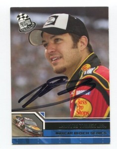 2006 Press Pass Martin Truex Jr Signed Card Racing Autographed NASCAR AUTO #33