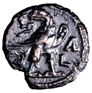 Egypt, Alexandria. Claudius II Gothicus. A.D. 268-270. Potin tetradrachm Roman - Picture 1 of 4
