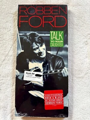 ROBBEN FORD SEALED LONGBOX CD PROMO GUITAR TALK TO YOUR DAUGHTER ALBUM GETAWAY - Image 1 of 4