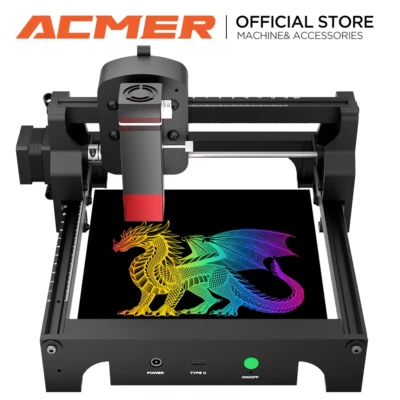 ACMER S1 2.5W Laser Engraver Laser Cutting CNC Machine Laser Engarver For Wood