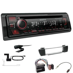 Kenwood Autoradio Spotify DAB Bluetooth Einbauset für BMW X3 2004-2010 schwarz - Bild 1 von 5