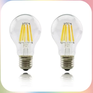 2PCS E27 8W LED Bulb Filament Vintage Edison Light 220V Lighting cold white - Picture 1 of 4