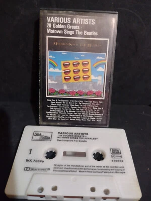 MOTOWN SINGS THE BEATLES-TAMLA MOTOWN LABEL AUDIO CASSETTE TAPE - Image 1 of 4