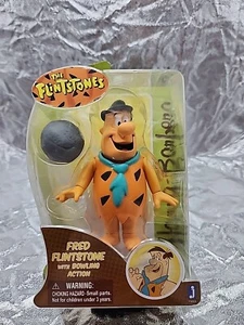 Fred Flinstone with Bowling Action - Jazwares Hanna-Barbera 7 in Figure - Picture 1 of 3