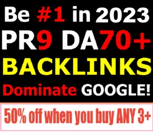 High DA Dofollow backlinks, white hat SEO link building service - Photo 1 sur 1