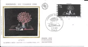 FRANCE 1980 FDC JOURNEE DU TIMBRE YT 2078 - Imagen 1 de 1