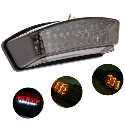 Luz trasera LED ahumada 12V para moto Ducati Monster S2R S4R S4 S4RS Foto 1 de 4