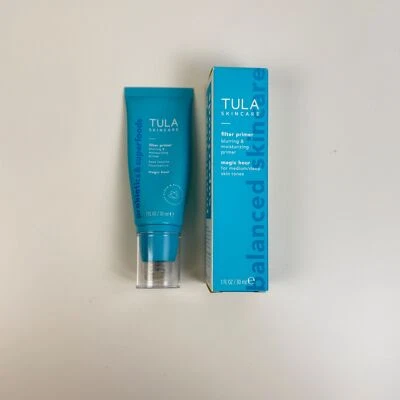 Tula Skincare Filter Primer Magic Hour Medium/Deep Skin Tone New Hydrating - Image 1 of 4