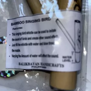 Bamboo singing bird Whistler - Picture 1 of 3