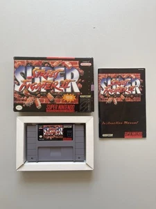 SUPER STREET FIGHTER 2 II CIB ntsc-u/c US SNES Super Nintendo NTSC EE. UU. Excelente - Imagen 1 de 16