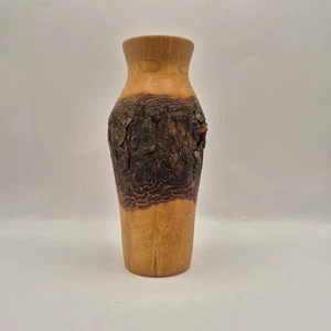 Vase Kiefernholz Rinde - Bild 1 von 7