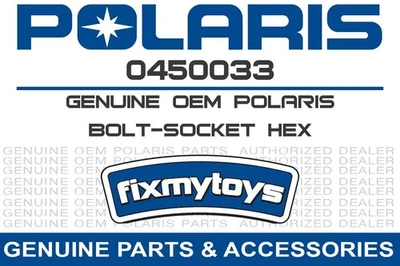 Polaris 0450033 Hex Socket Bolt 1-6 50 90 X Sportsman Scrambler 200 Predator — 第 1/2 张图片