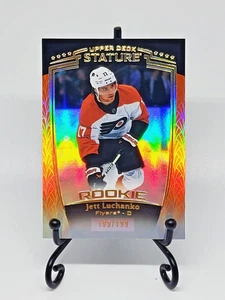 Jett Luchanko RC 2024-25 Upper Deck Stature #35 Orange #/199 FLYERS - Picture 1 of 2