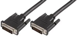 PRO SIGNAL - Kabel DVI-D Dual Link Lelaki ke Lelaki, 2m Hitam - Picture 1 of 1