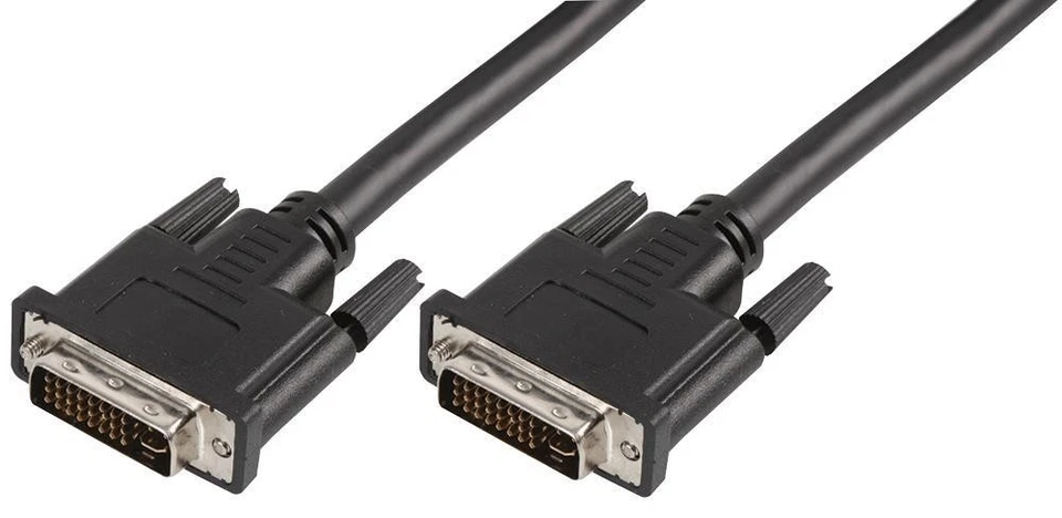 PRO SIGNAL - Kabel DVI-D Dual Link Lelaki ke Lelaki, 2m Hitam - Image 1 of 1