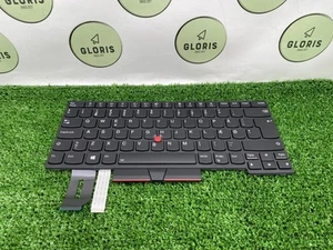 Clavier QWERTY rétroéclairé DK pour ordinateur portable Lenovo ThinkPad T480s d'occasion authentique 01YP449 - Photo 1/5