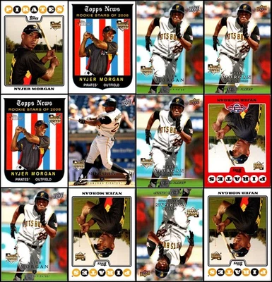 2008 Nyjer Morgan (24) Card Lot - LAST CHANCE – DON’T MISS OUT! - Image 1 of 4